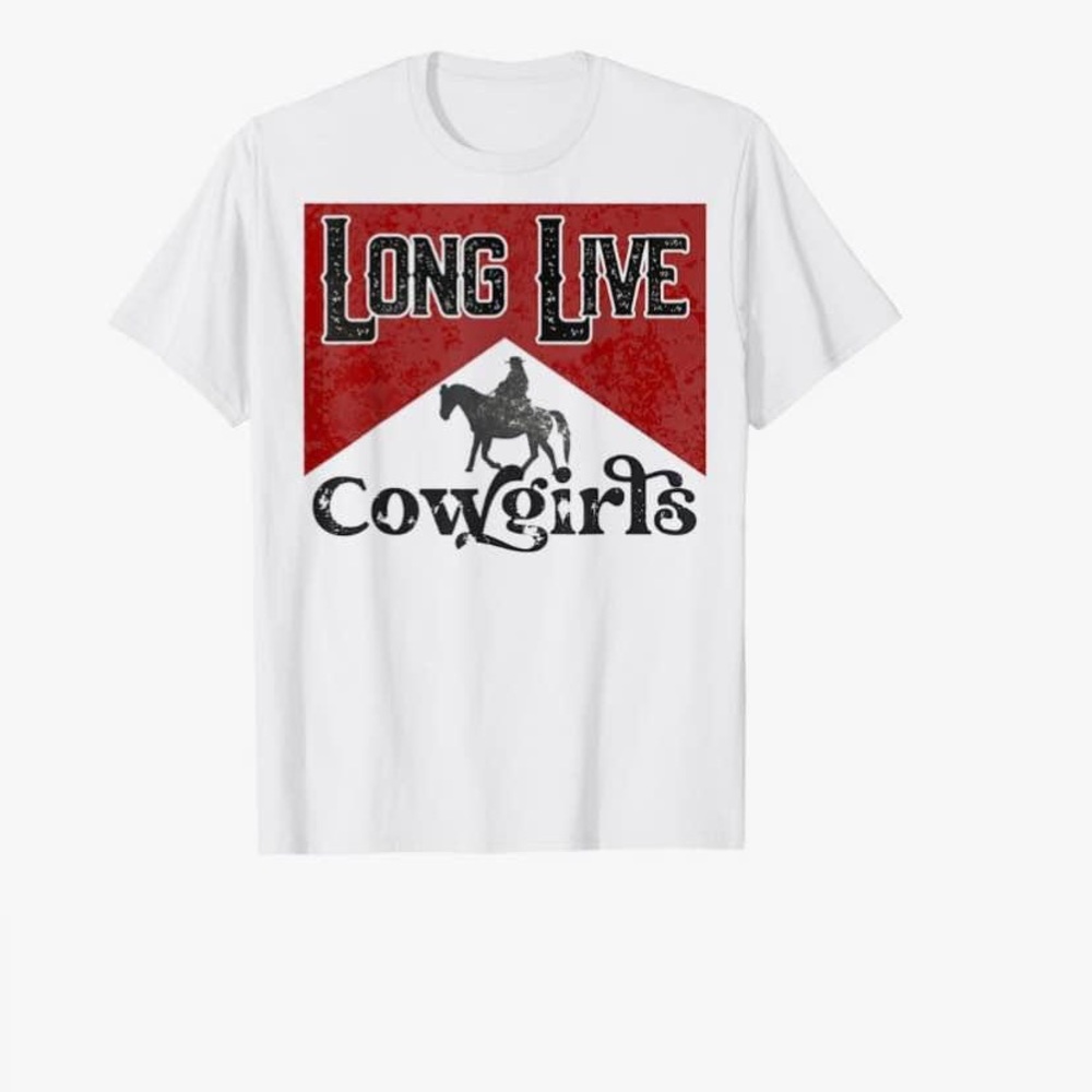 Long live cowgirls tshirt size small